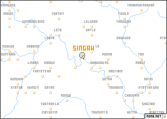 map of Singaw