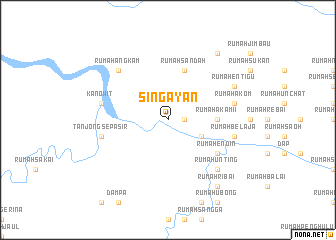 map of Singayan