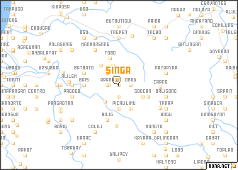 map of Singa