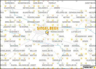 map of Singelbeek