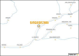 map of Sîngeorz-Băi