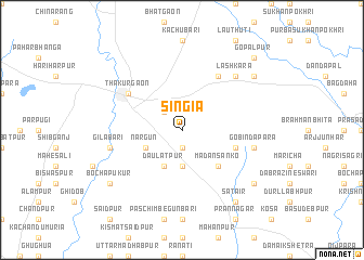 map of Singia