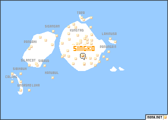 map of Singko