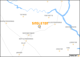 map of Singleton