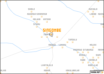 map of Singombe