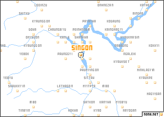 map of Singon