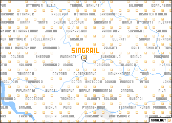 map of Singrāil