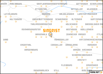 map of Singrist