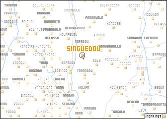 map of Singuedou