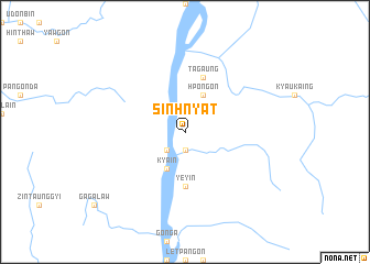 map of Sinhnyat