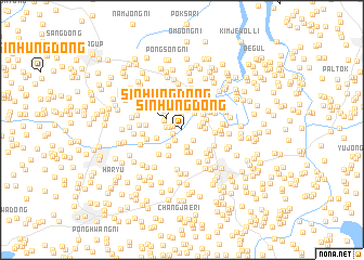 map of Sinhŭng-dong