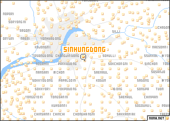 map of Sinhŭng-dong