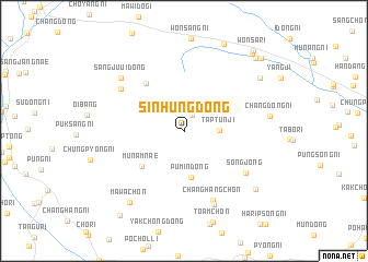 map of Sinhŭng-dong