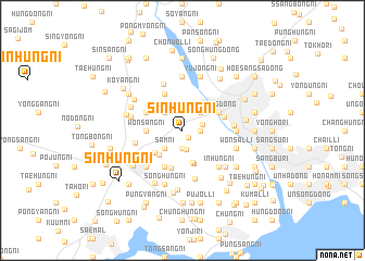 map of Sinhŭng-ni