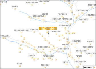 map of Sinhŭng-ni