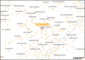 map of Sinhwa-ri