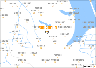 map of Siniancun