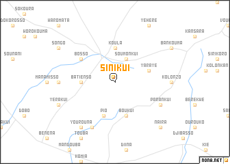 map of Sinikui