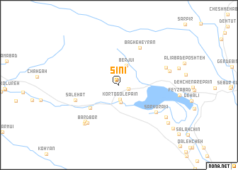 map of Sīnī