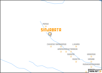 map of Sinjabata