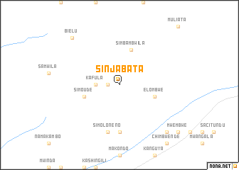 map of Sinjabata