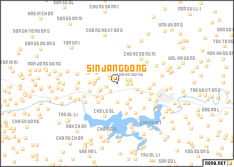 map of Sinjang-dong
