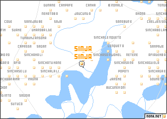 map of Sinjã