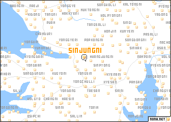 map of Sinjung-ni