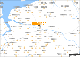 map of Sinjung-ni