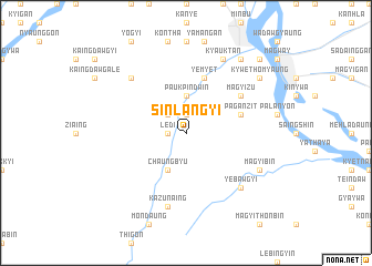map of Sinlangyi