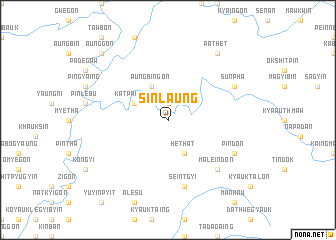 map of Sinlaung