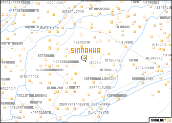 map of Sinnahwā