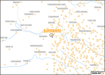 map of Sinnam-ni