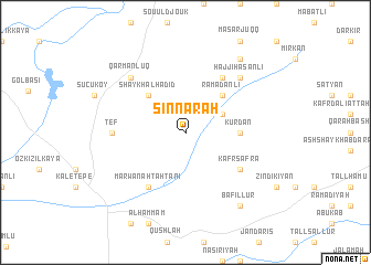 map of Sinnārah