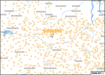 map of Sino-dong
