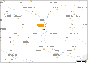 map of Sînpaul