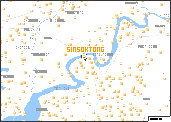 map of Sinsŏk-tong