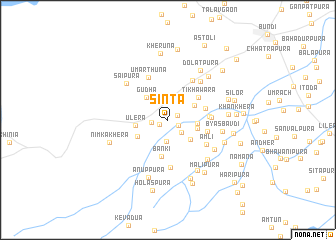 map of Sīnta