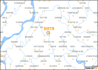 map of Sinta