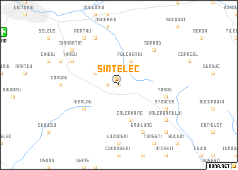 map of Sîntelec