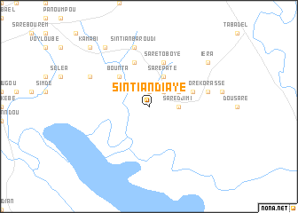 map of Sintiân Diaye