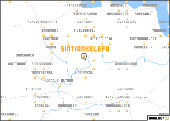 map of Sintiân Kéléfa