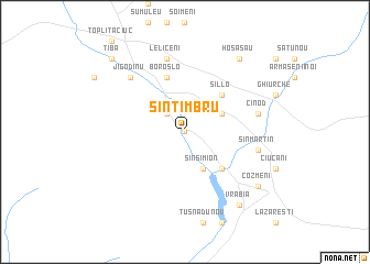 map of Sîntimbru