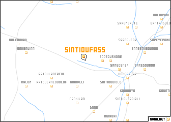 map of Sintiou Fass