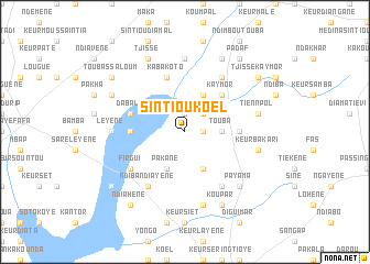 map of Sintiou Koèl