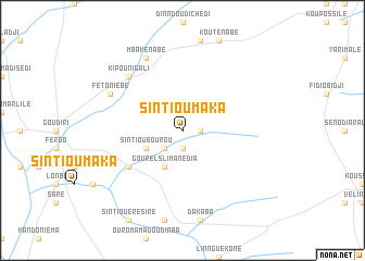 map of Sintiou Maka