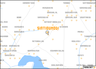 map of Sintiou Modi