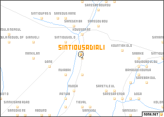 map of Sintiou Sadiali