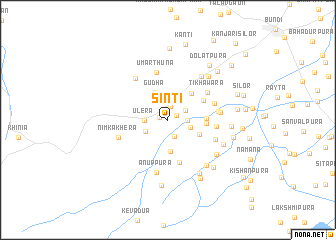 map of Sīnti