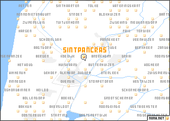 map of Sint Pancras